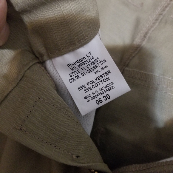 Women's Phantom LT 2.0 Pants tactical color desert tan size 6 x 30 - Picture 11 of 11